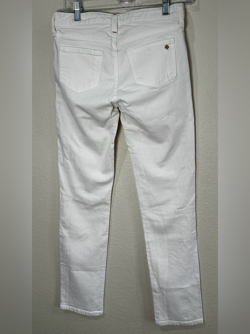 kate spade New York play hooky White Straight-Leg Jeans size 26